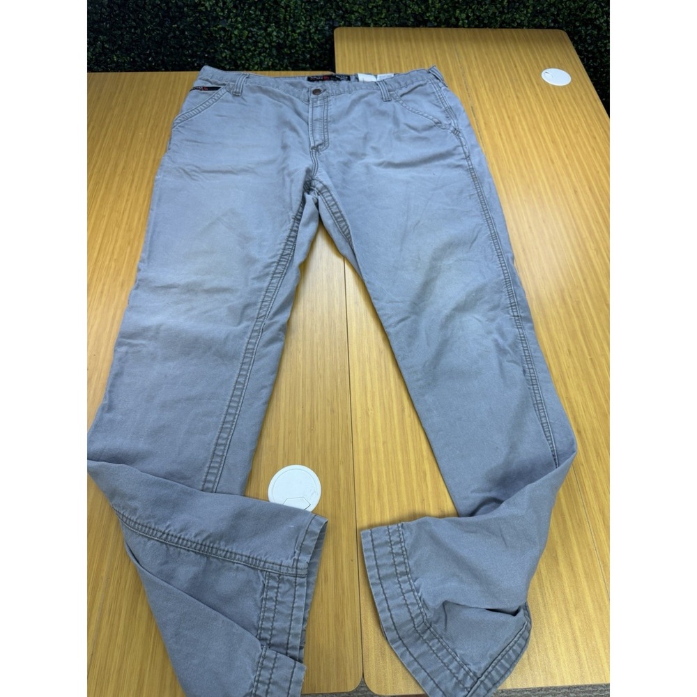 Ariat Work FR M4 Relaxed Boot Cut Denim Pants Men's Size 42x38 CAT 2 Work Pants